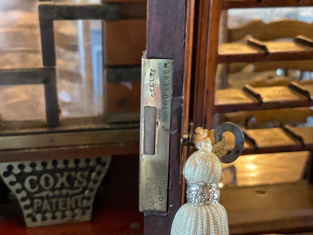 Victorian Double-sided cash till by J C Cox  View III