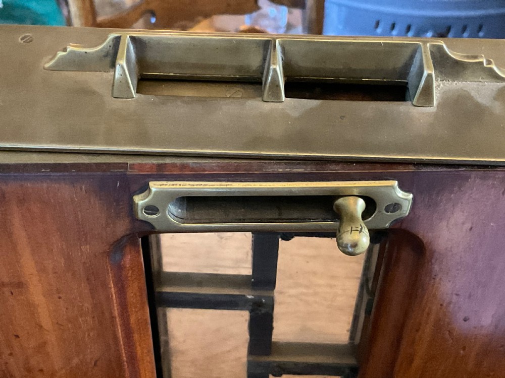 Victorian Double-sided cash till by J C Cox  View VI