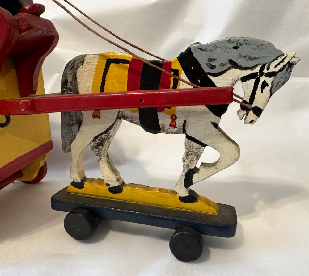 Fold Art horse drawn circus wagon  View III