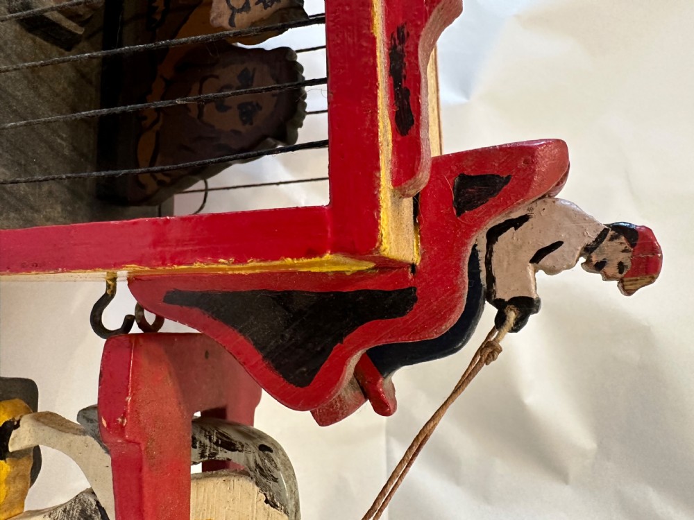 Fold Art horse drawn circus wagon  View VI