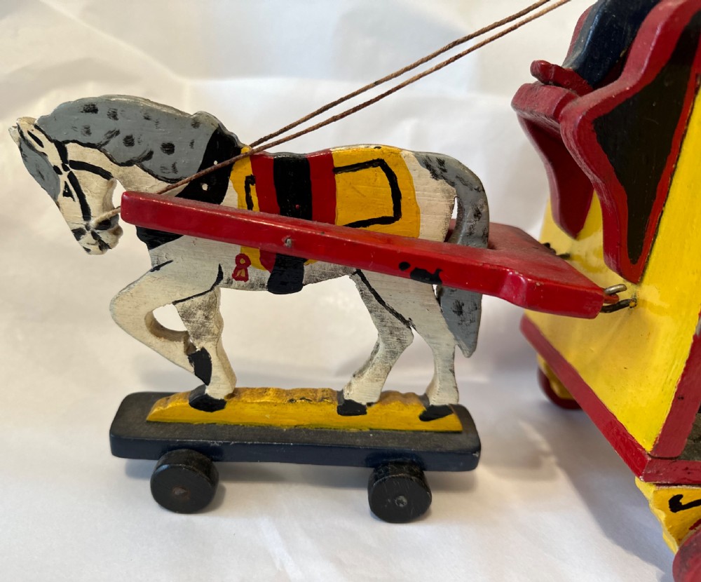 Fold Art horse drawn circus wagon  View VIII