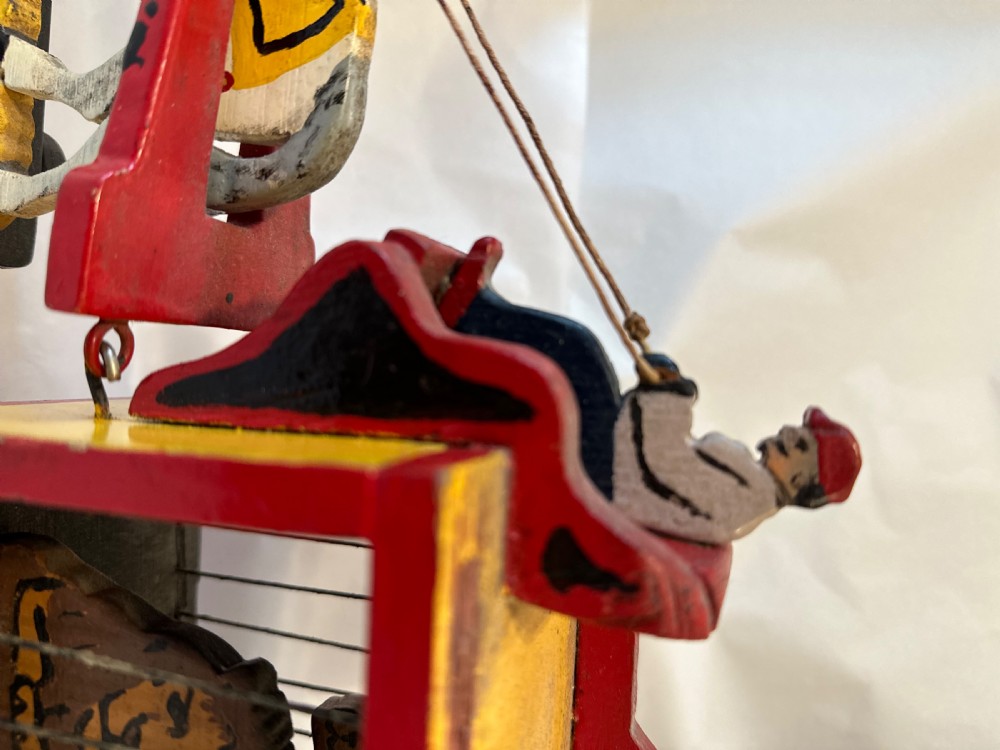 Fold Art horse drawn circus wagon  View IX