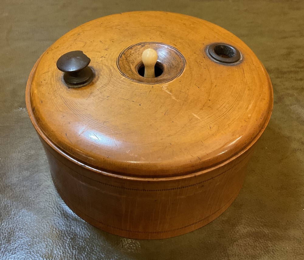 Antique miniature roulette game View II