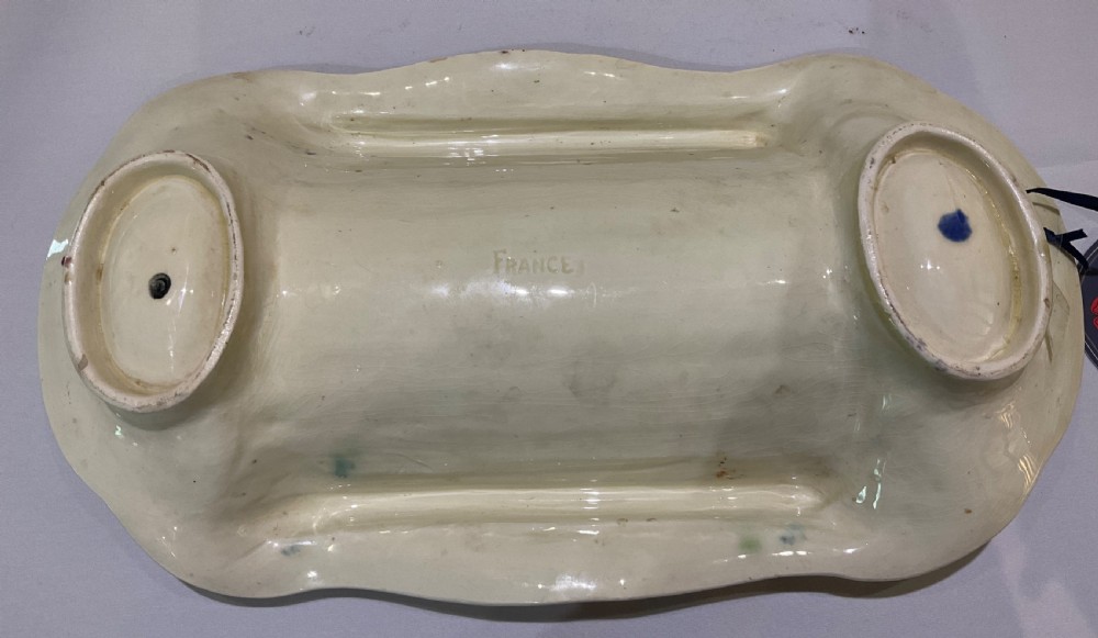 French Asparagus Majolica Service  (7pcs) View II