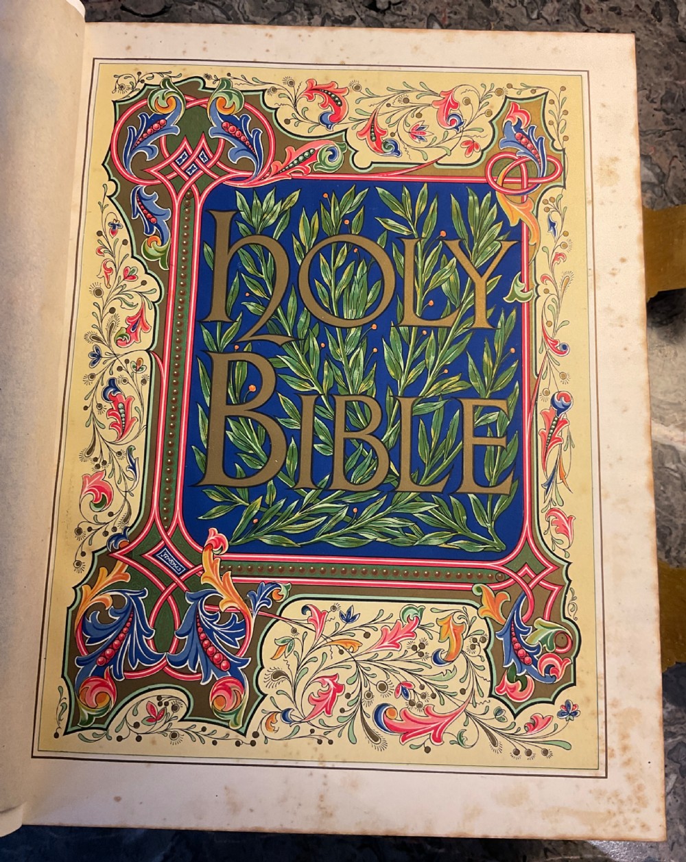Victorian The Holy Bible Illustrated  View V