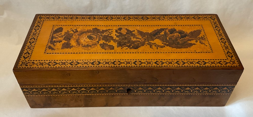 Tunbridge Ware Glove Box