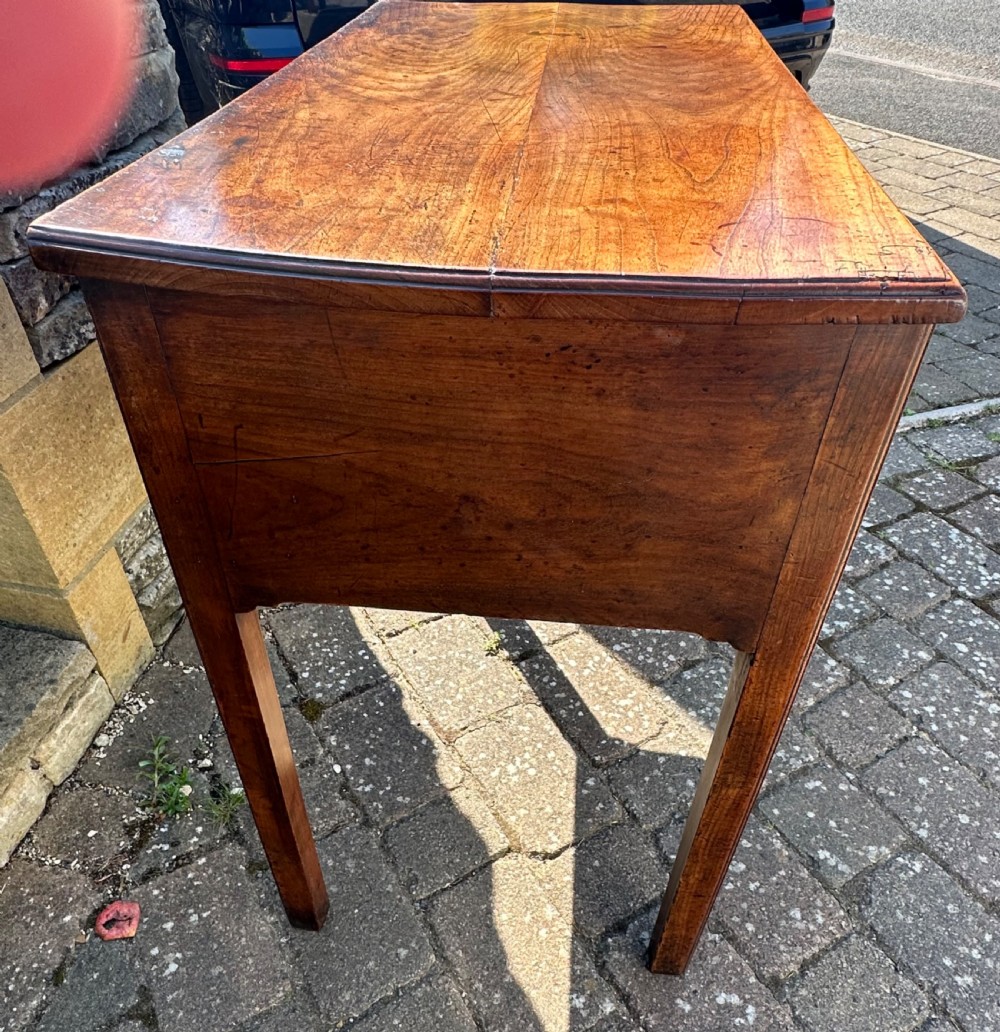 Georgian Fruitwood Lowboy  View V