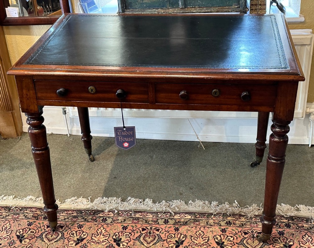 Victorian Mahogany Writing Table  