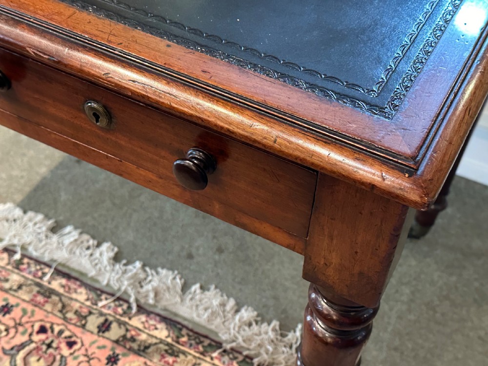 Victorian Mahogany Writing Table   View II