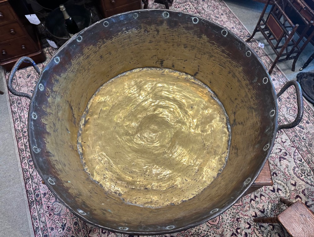 Large Victorian Brass Pan  View II