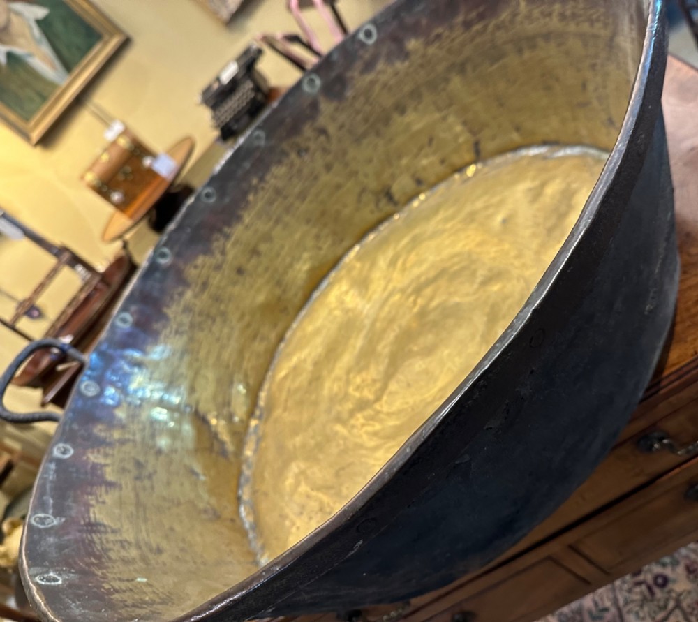 Large Victorian Brass Pan  View VII
