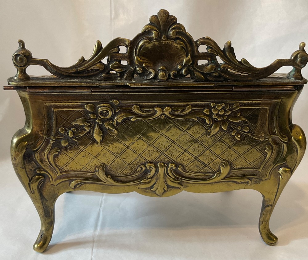 Brass Jewellery casket  View II