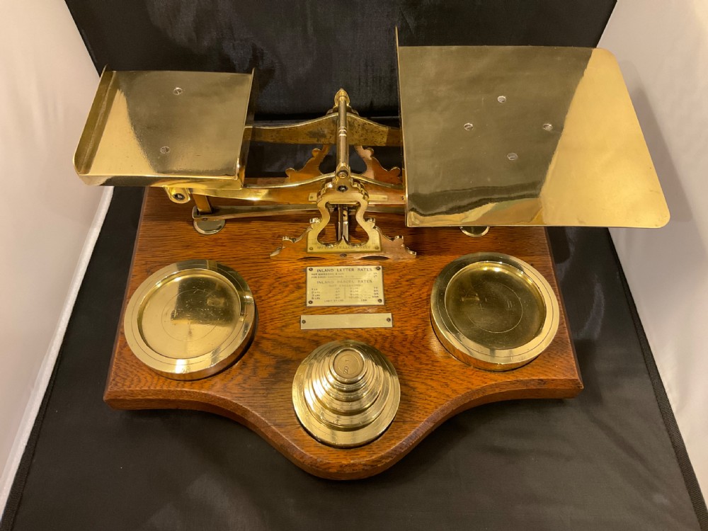 Edwardian Postal Scales 