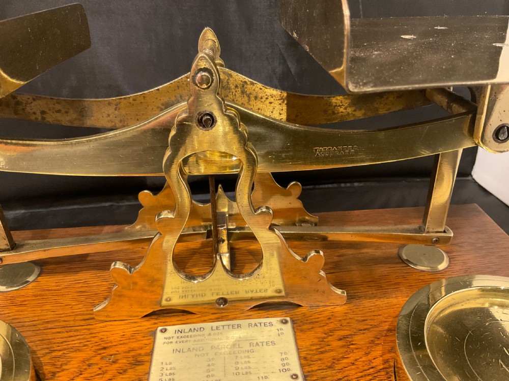 Edwardian Postal Scales  View IV