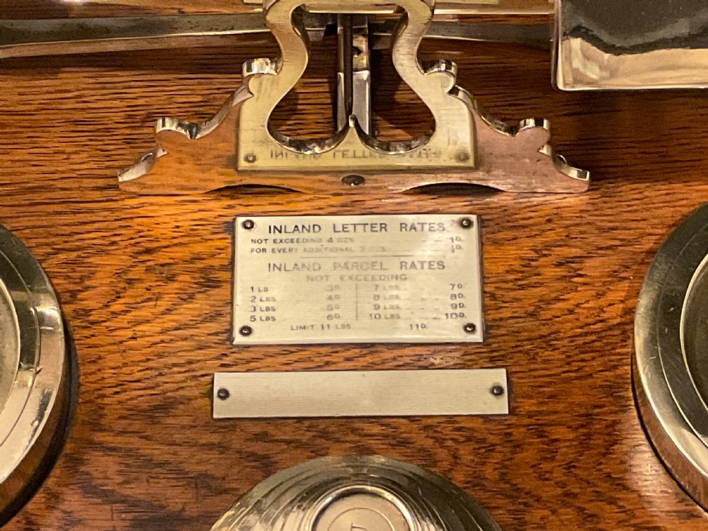 Edwardian Postal Scales  View V