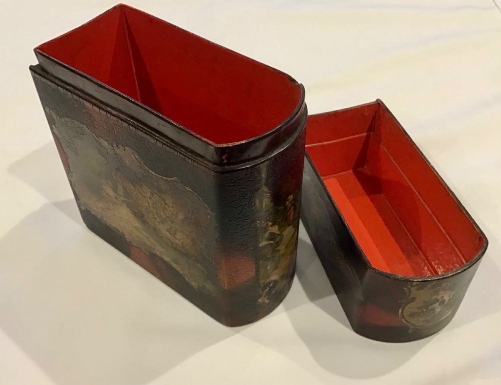 Laquered Toleware Book Box View V