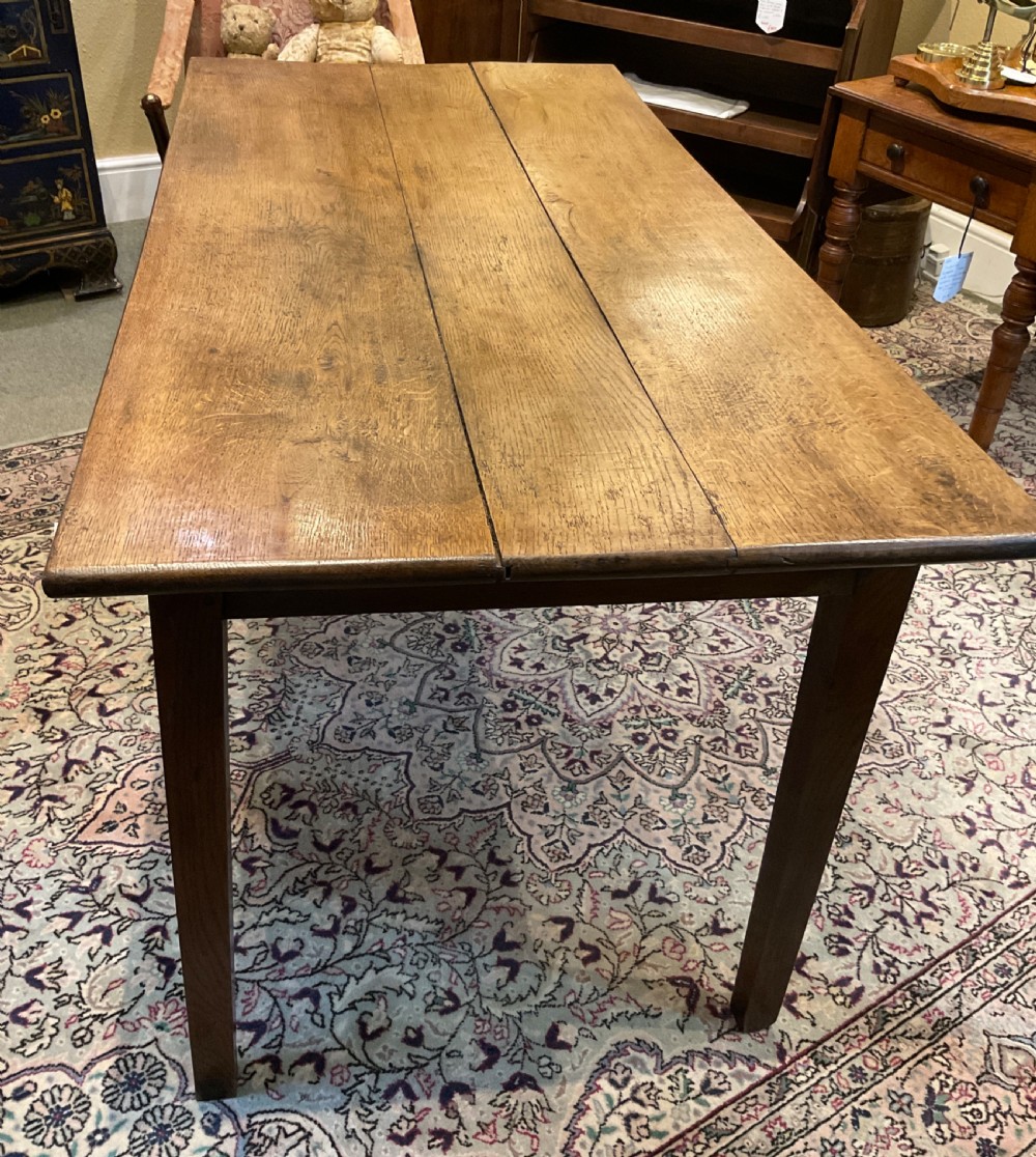 French Oak Farmhouse Table   View III