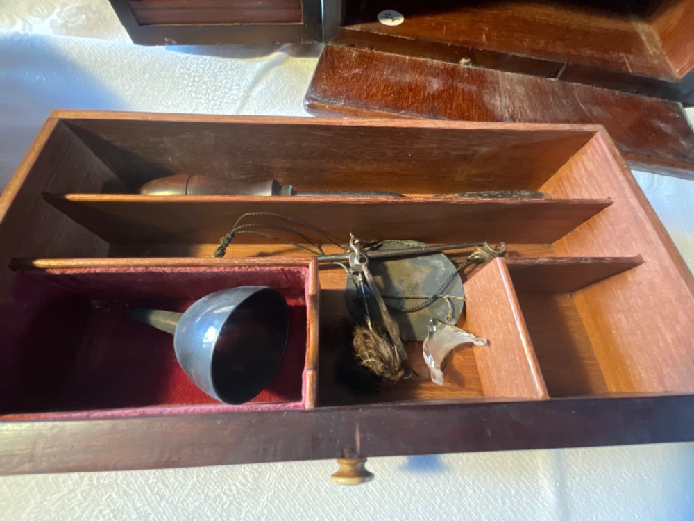 George III Mahogany Apothecary Cabinet  View III