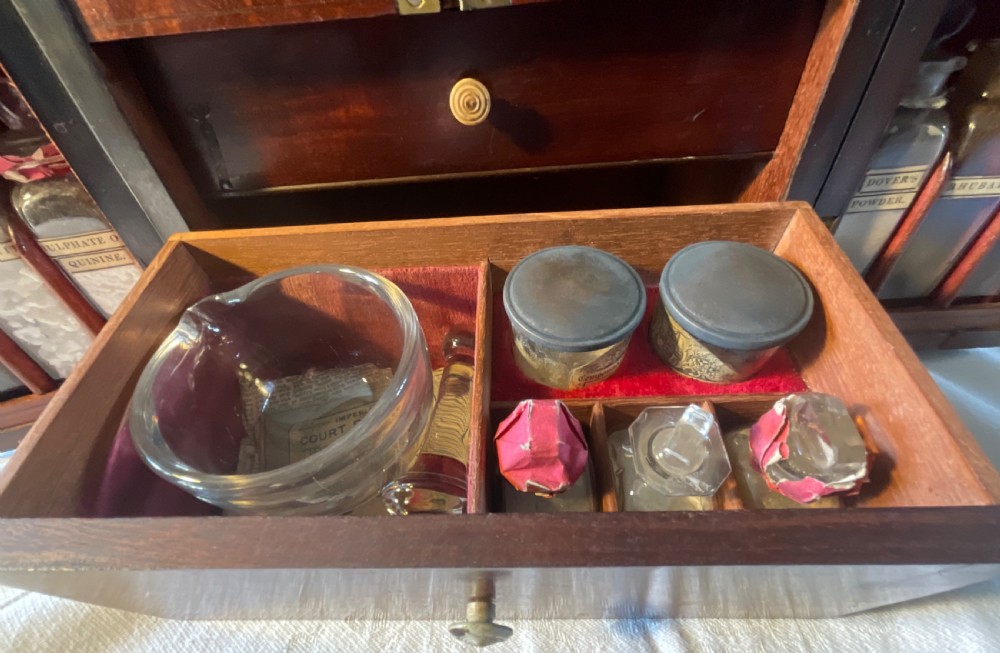George III Mahogany Apothecary Cabinet  View VI