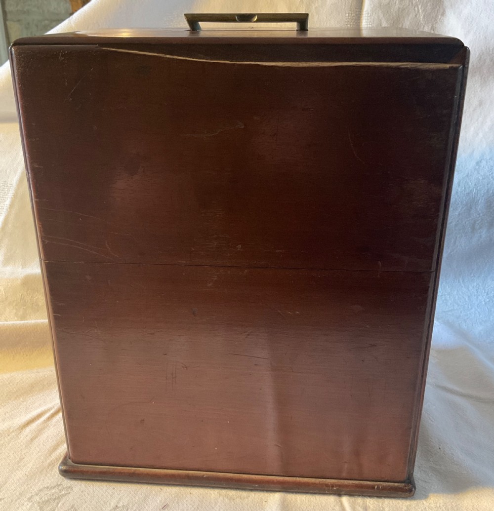 George III Mahogany Apothecary Cabinet  View XII
