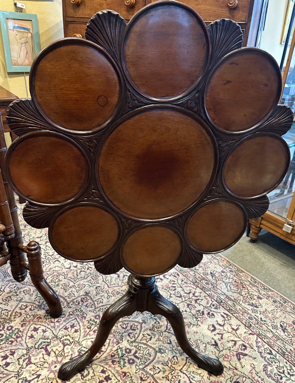 George III Mahogany Supper Table 