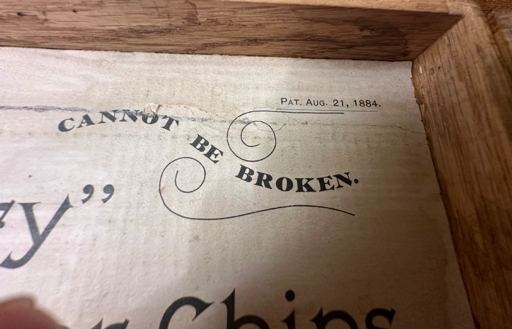 Antique poker chips  View III