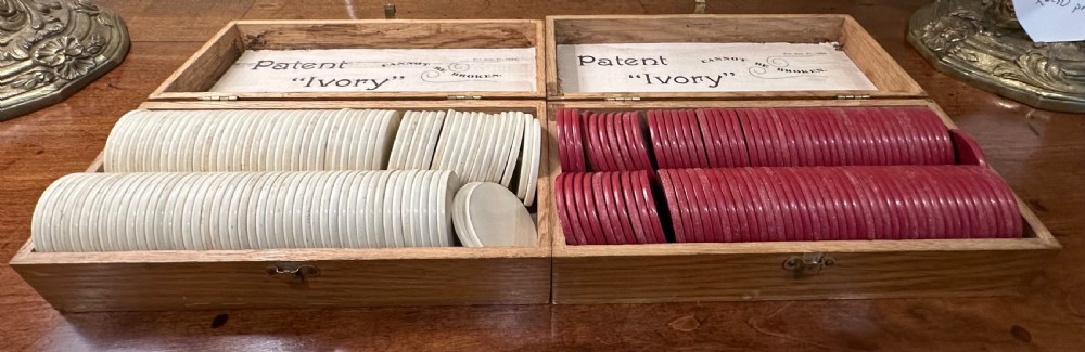 Antique poker chips  View IV