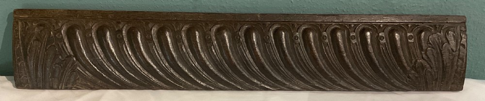 17th century carved frieze