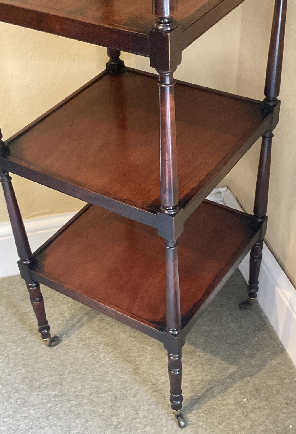 Regency Mahogany Whatnot View II