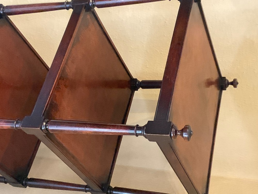 Regency Mahogany Whatnot View VII