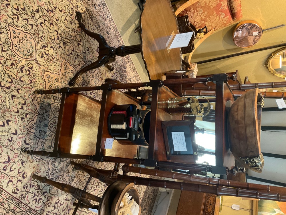 Regency Mahogany Whatnot View VIII