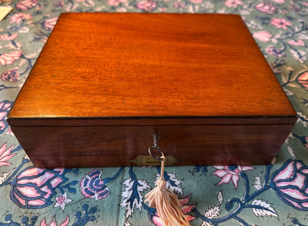 Victorian Artist’s Mahogany Box with original contents  View XV