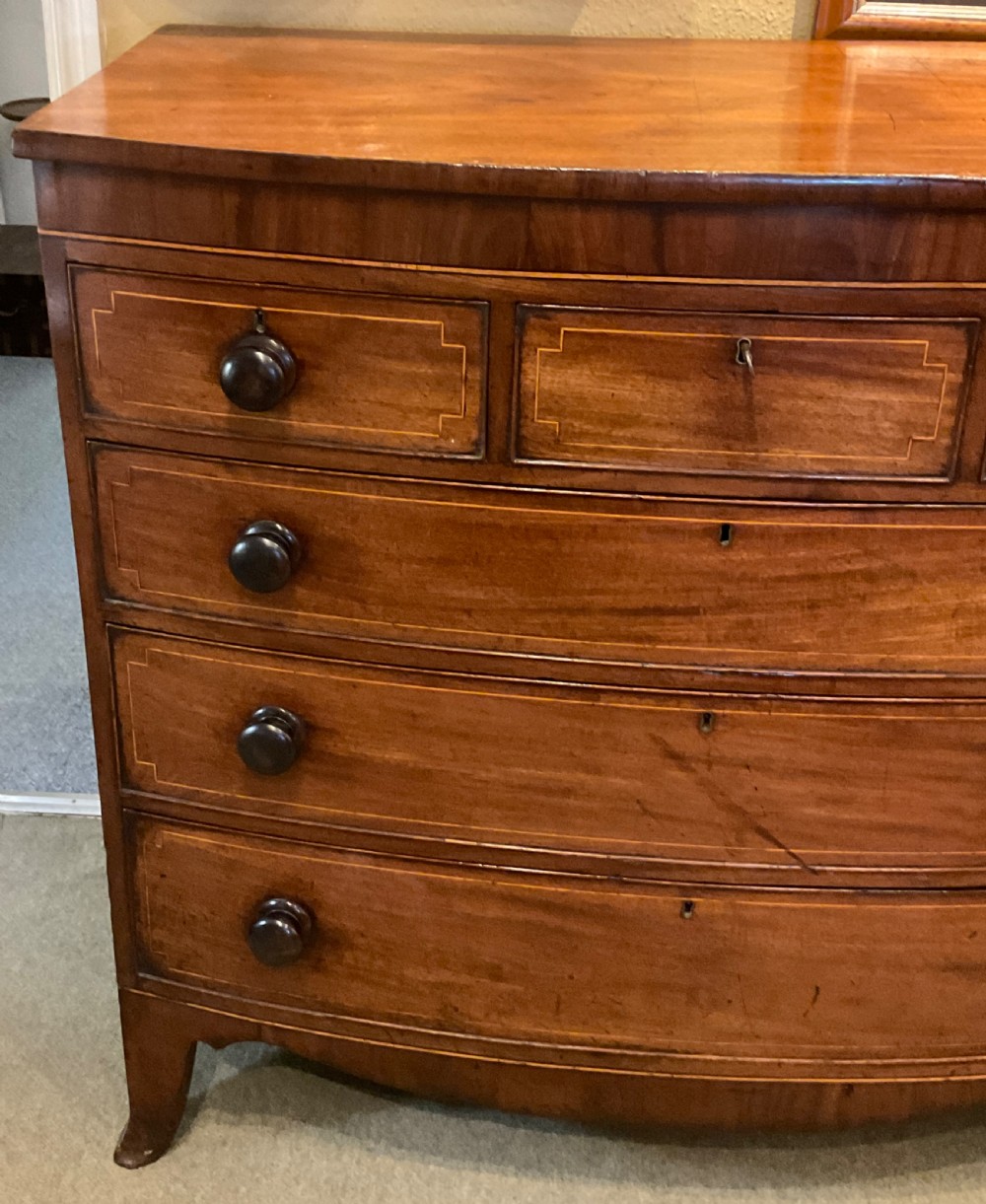 Late Regency Mahogany Christ of Drawers  View II