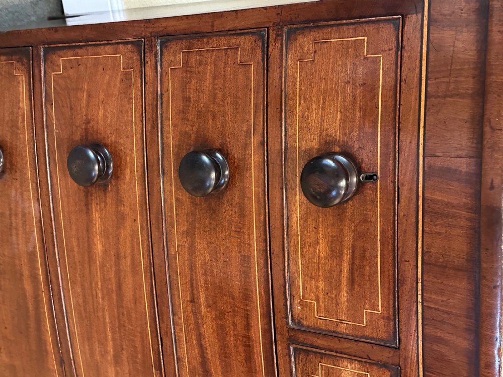 Late Regency Mahogany Christ of Drawers  View III
