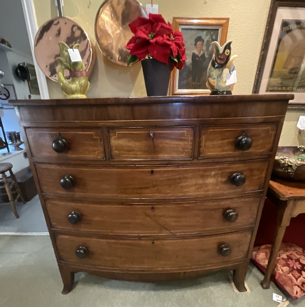 Late Regency Mahogany Christ of Drawers  View VII