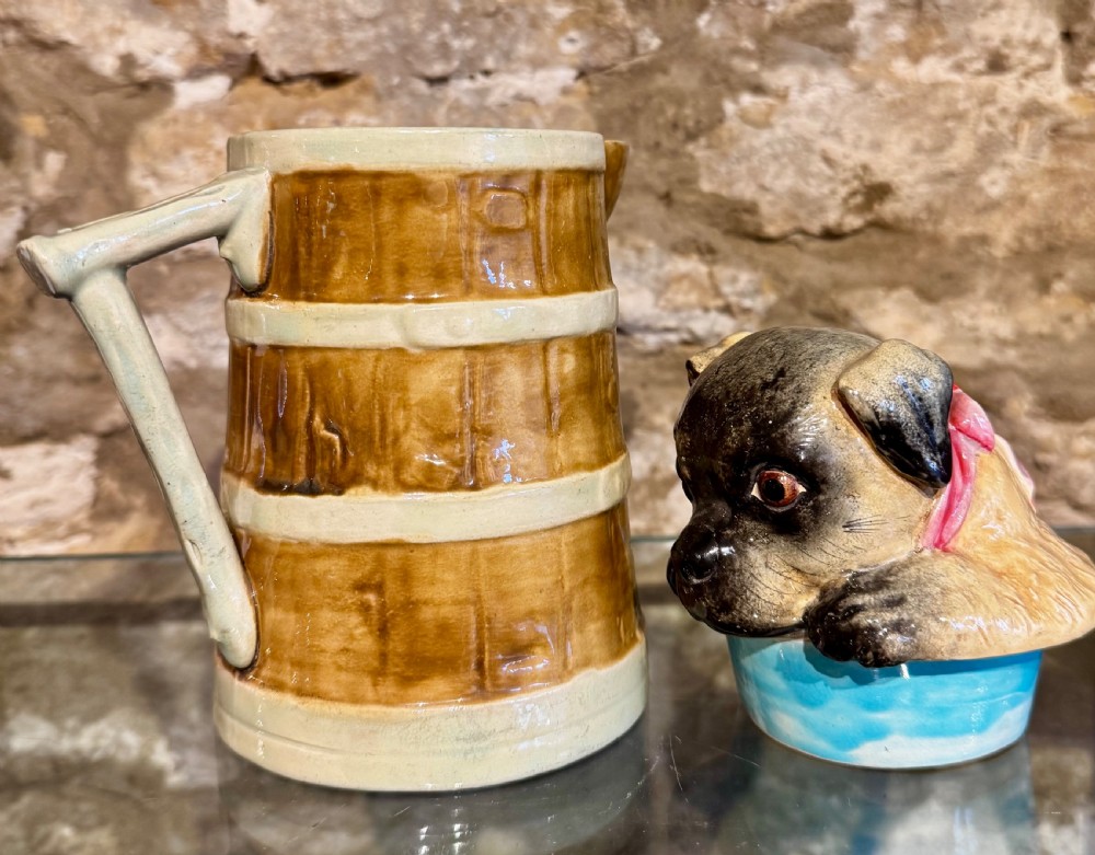 Majolica ‘Pug in a Jug’ View VI