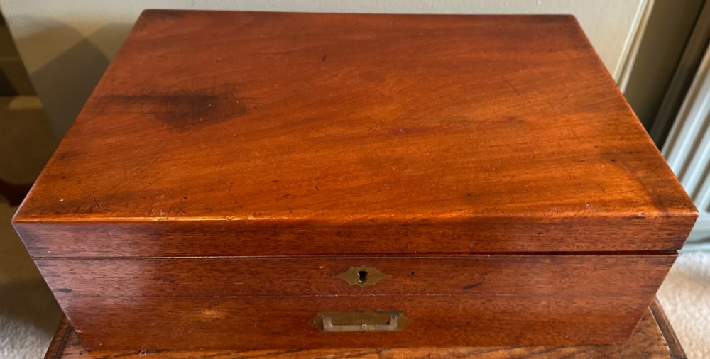 Large Mahogany Artist’s Box with original contents View VII