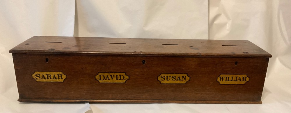 Rare early 19th century Country House Children’s Money Box  View II