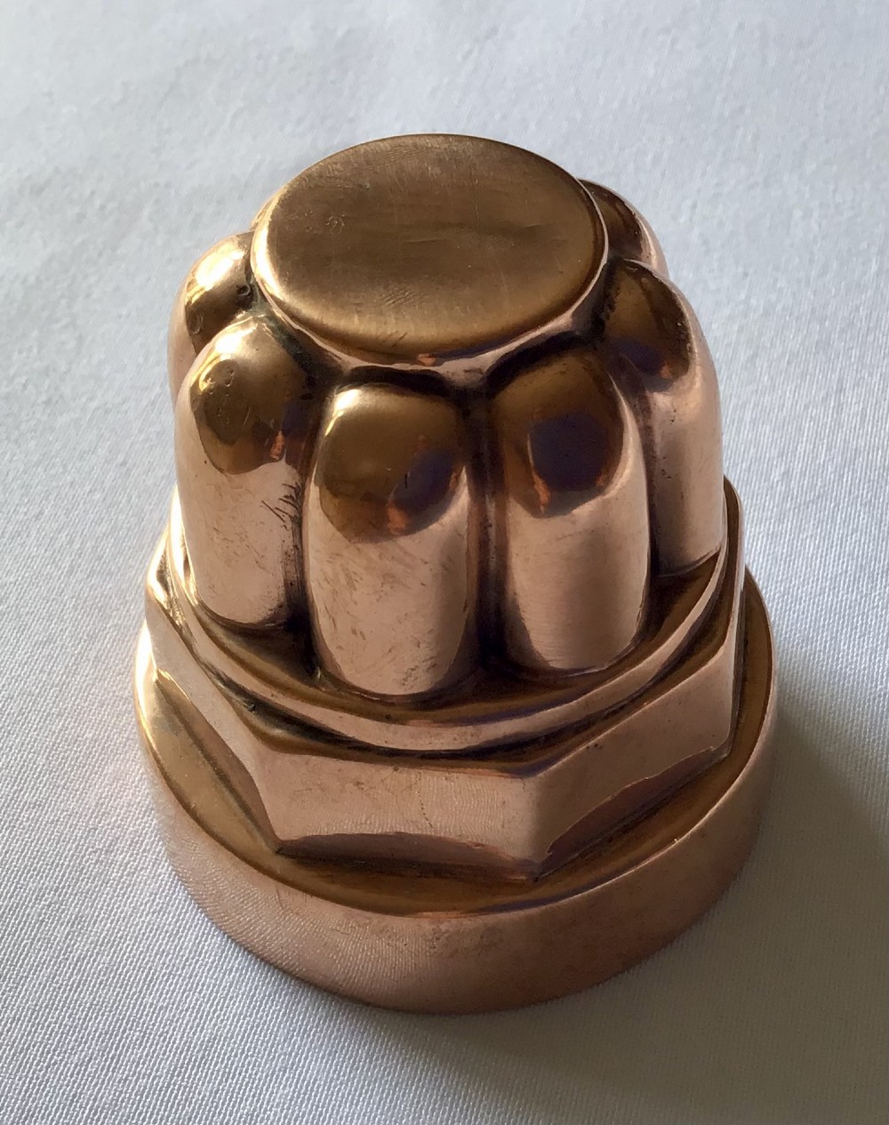 Victorian Miniature Copper Jelly Mould