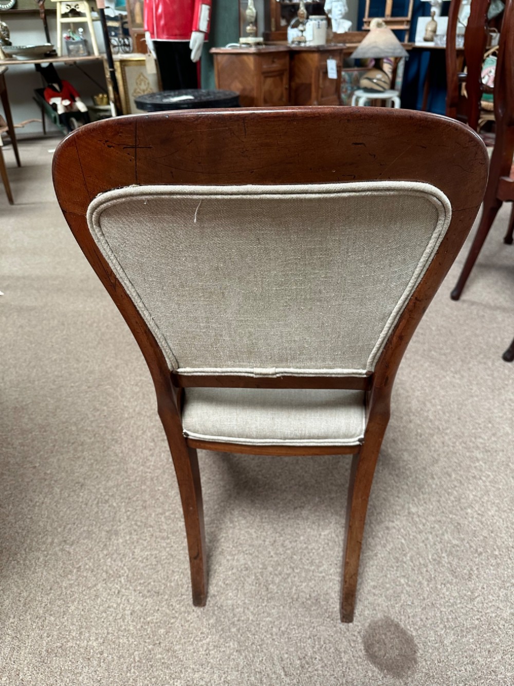 Gillows set of Eight Victorian Upholstered Dining Chairs View XII