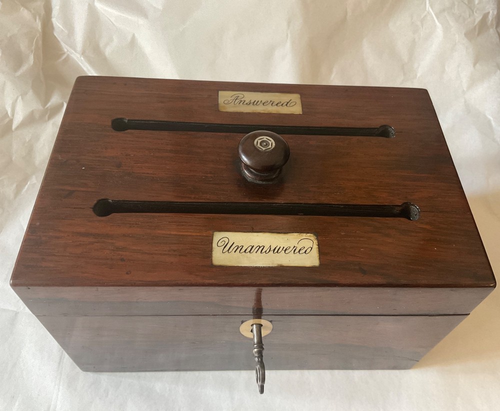 19th century Country House Letter Box