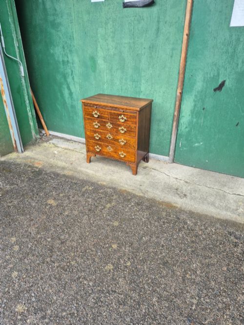 SMALL ROSEWOOD CHEST OF DRAWERS - ADDITIONAL PHOTO 8