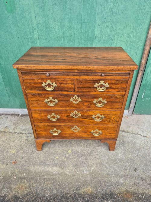 SMALL ROSEWOOD CHEST OF DRAWERS - ADDITIONAL PHOTO 11
