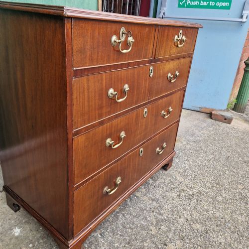 GEORGE THIRD CHEST OF DRAWERS - ADDITIONAL PHOTO 8