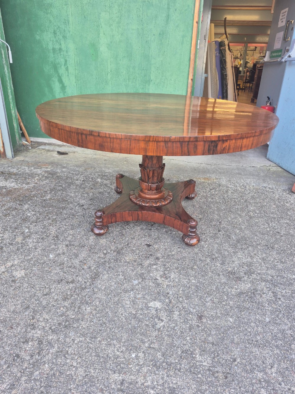 Regency Rosewood Breakfast table