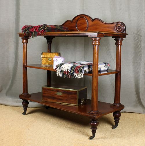 William IV Mahogany Dumb Waiter.