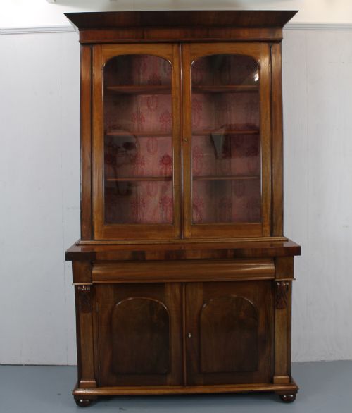 Victorian Mahogany Bookcase C.1850.