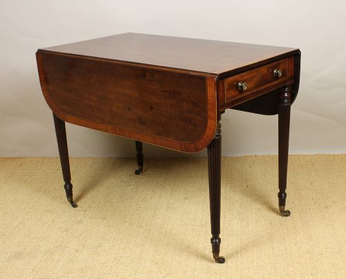 Georgian Mahogany Pembroke Table.