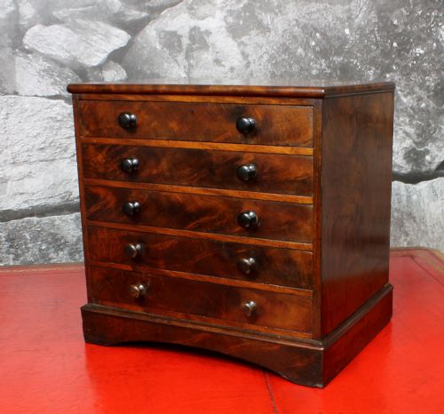 19th.c. Mahogany Desk Top Stationery Drawers.