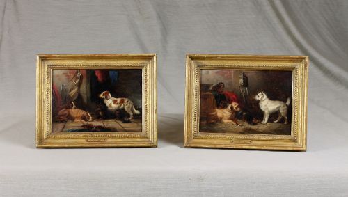 Pair of George Armfield Oil Paintings.
